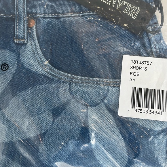 Blank NYC The Reeves Fresh As A Daisy Short Size 31 NWT - Picture 5 of 6